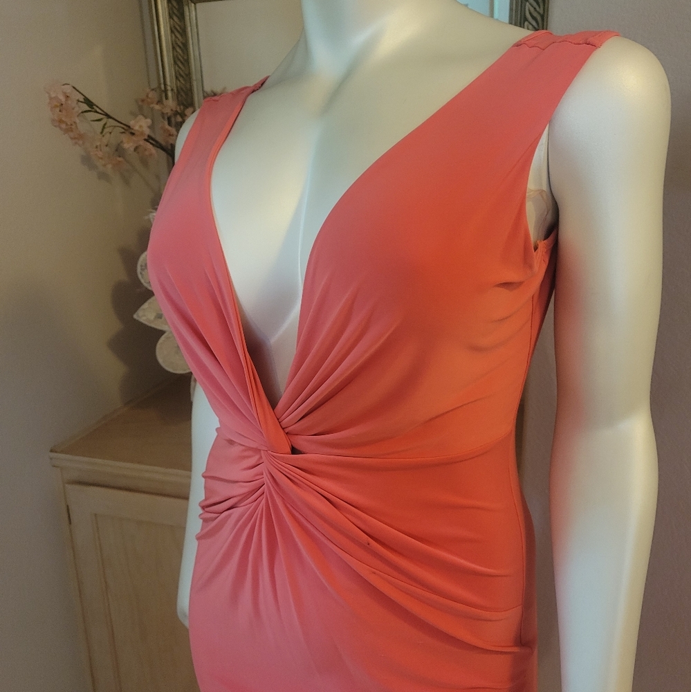 Coral dress size 2X